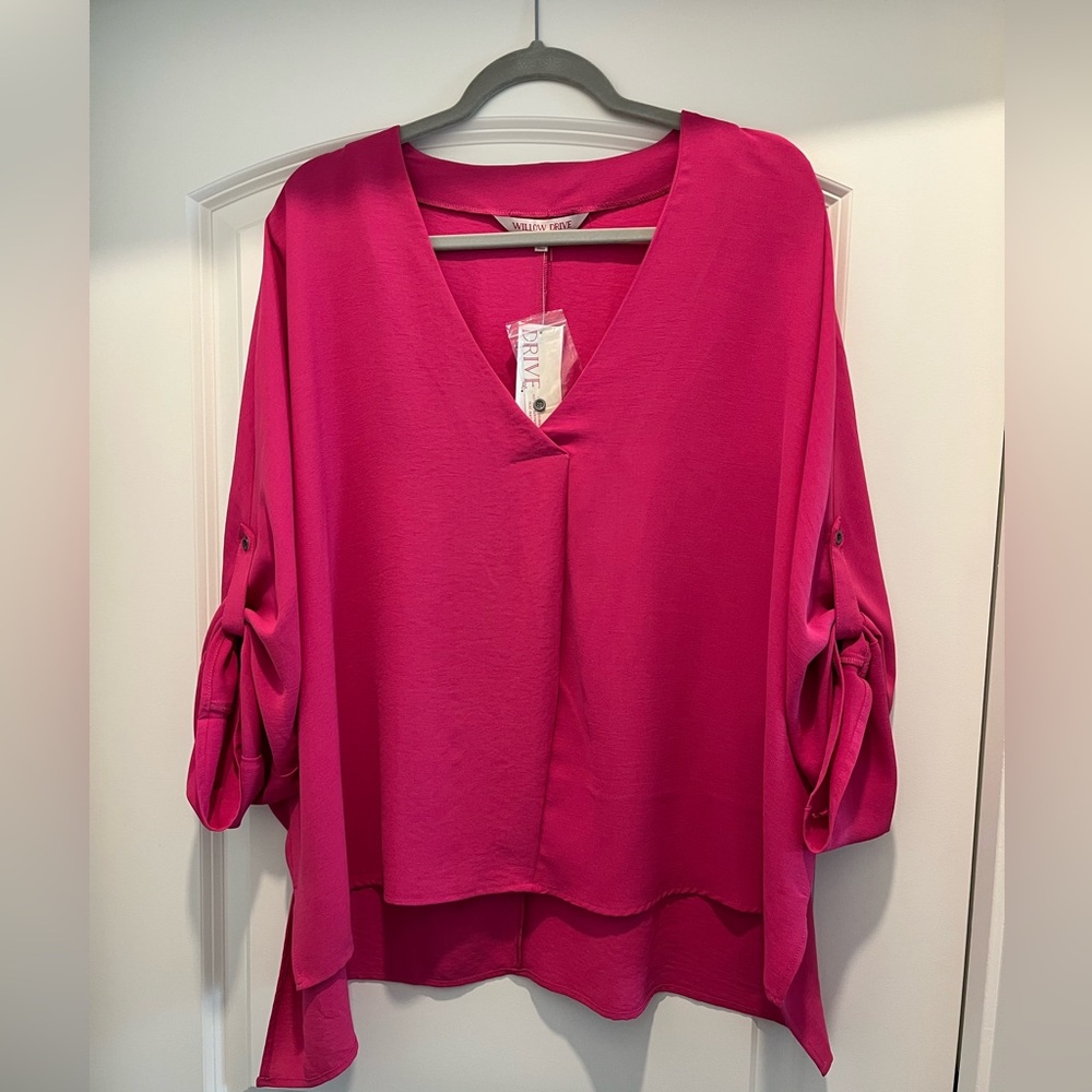NWT Willow Drive Pink Top